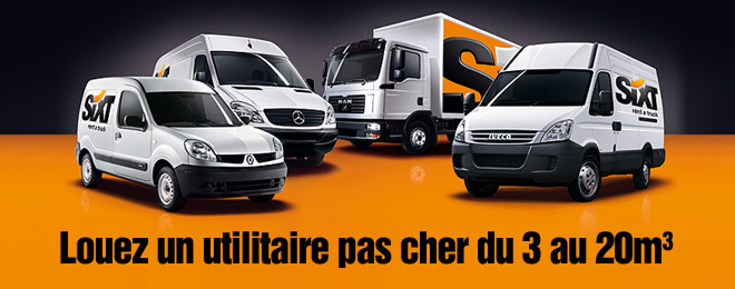 Location utilitaire Sixt
